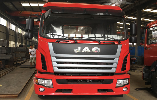 【國五】江淮小三軸挖機(jī)平板車